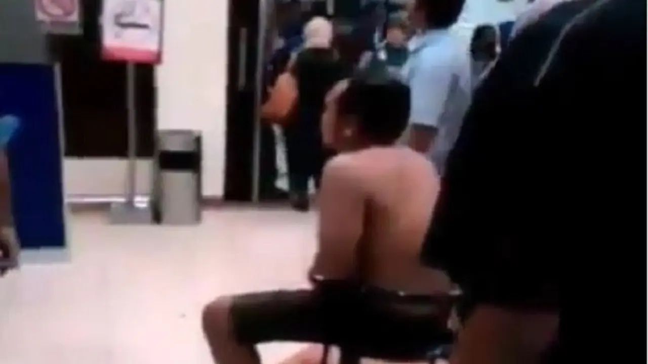 Video Sopir Taksi Online Ditelanjangi di Bandara Viral di Medsos
