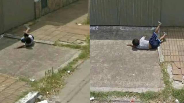 7 Momen Apes Terekam Google Street View, Bikin Ngakak