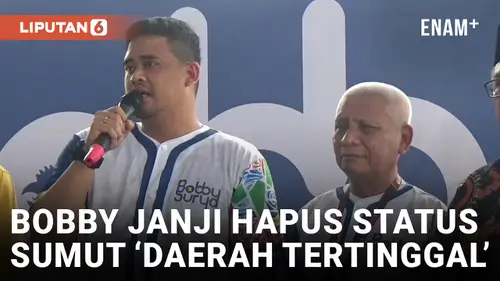 VIDEO: Maju Pilgub, Bobby Janji Angkat Sumut dari Status Daerah Tertinggal Andai Terpilih