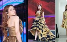 Cantiknya Lady Rara Saat Pakai Busana Emas, Auranya Mahal!