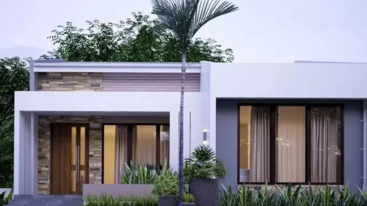Model Rumah Terbaru 2025 dengan 2 Pintu yang Minimalis dan Modern