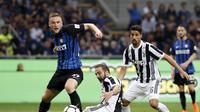 Derby d'Italia berakhir tanpa pemenang. (AP Photo/Antonio Calanni)