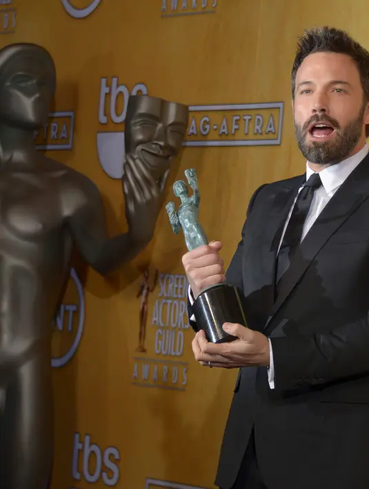 Seperti yang dilansir dari Aceshowbiz, bos Warner Bross terkesima dengan akting Ben Affleck. (Bintang/EPA)