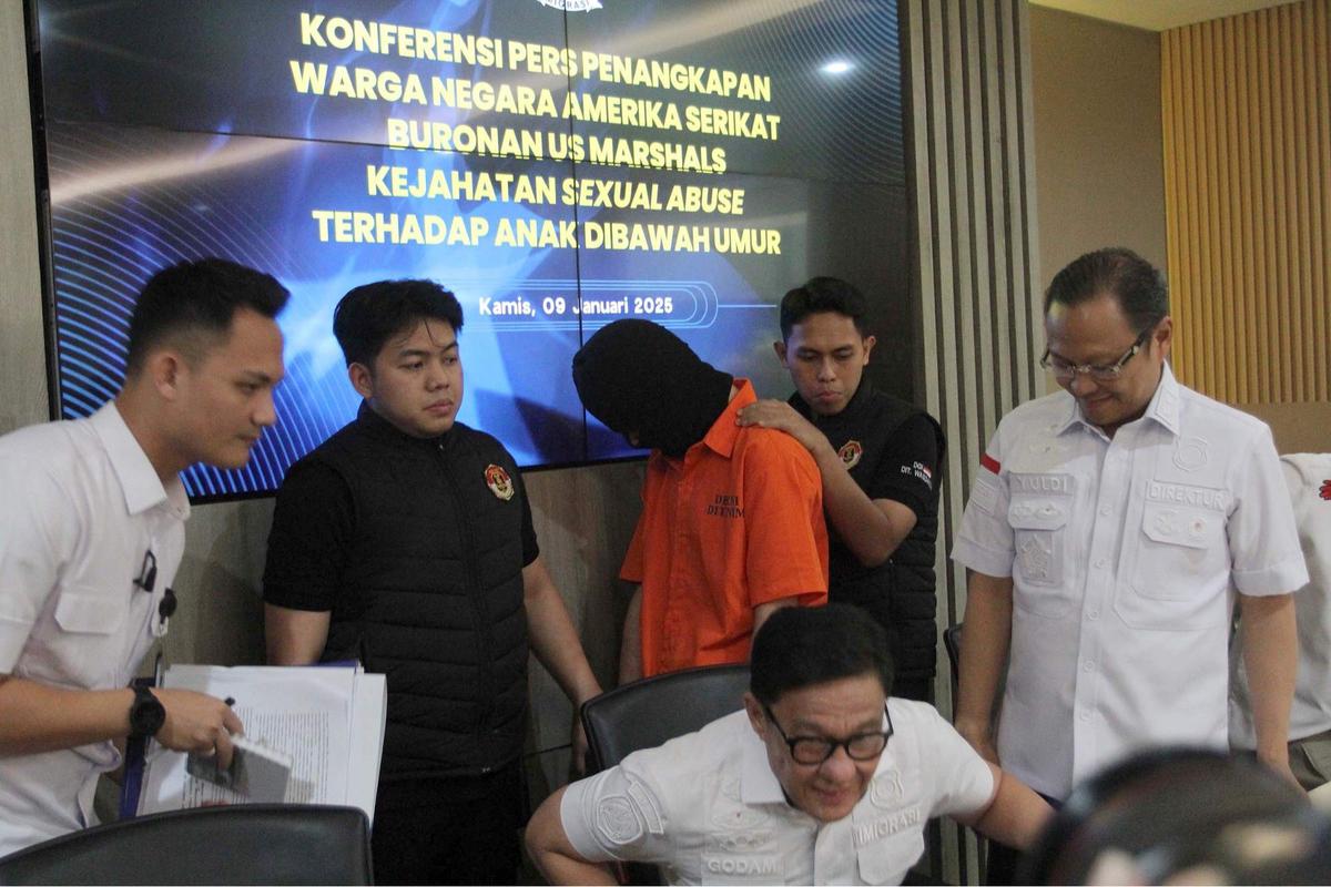 Ditjen Imigrasi tangkap WN Amerika Serikat buronan US Marshals