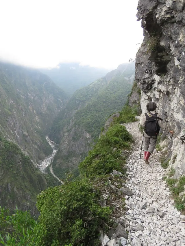 Zhuilu Old Trail. Foto credit: Taroko National Park- Kuo, Sang Yen