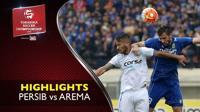 Video highlights TSC 2016 antara Persib Bandung vs Arema Cronus yang berakhir dengan skor 0-0 di Stadion Si Jalak Harupat, Sabtu (27/8).