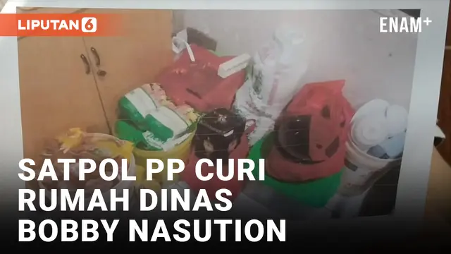 Maling Sembako di Rumah Dinas Bobby Nasution Ditangkap