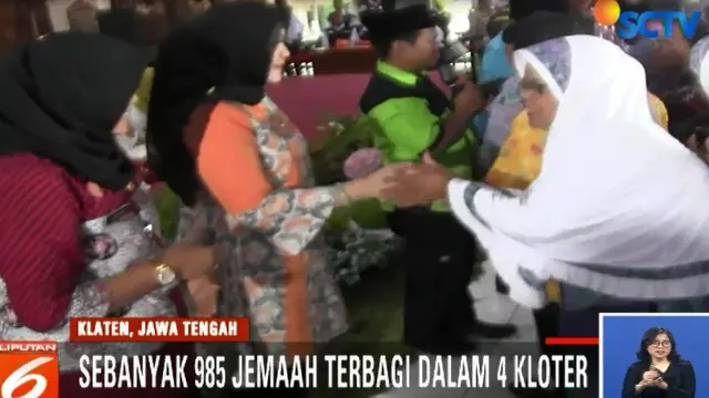 Bupati Klaten Bekali Calon Jemaah Haji Sambal Pecel hingga Abon Sapi