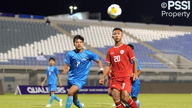 Foto: Perkasanya Timnas Indonesia U-17 saat Remukkan Kepulauan Mariana Utara di Kualifikasi Piala Asia U-17