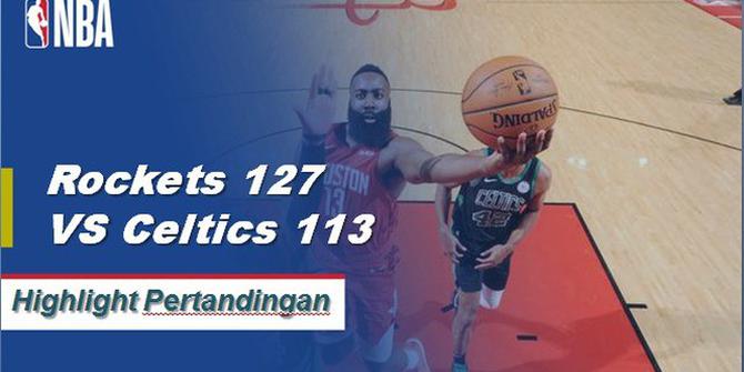 Cuplikan Hasil Pertandingan NBA : Rockets 127 VS Celtics 113