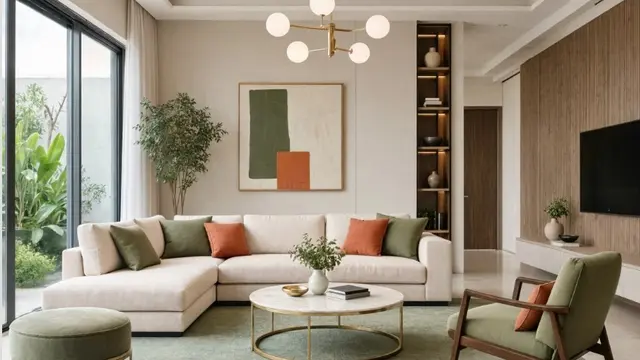 Panduan Memadukan Material Logam di Interior Ruangan (AI generated)