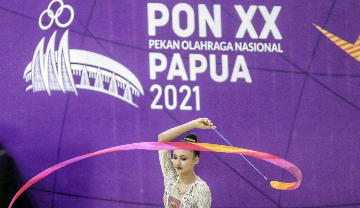 Keberhasilan Sutjiati merebut tiga medali di PON XX Papua sungguh luar biasa. Pasalnya Sutjiati yang sebelumnya tinggal dan lahir di Amerika Serikat baru menetap di Lampung selama dua setengah tahun. (PB PON XX PAPUA/ R. Berto Wedhatama)