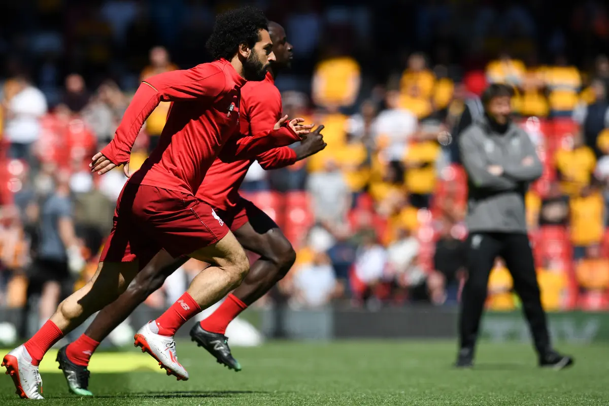 Sadio Mane dan Mohamed Salah, Liverpool