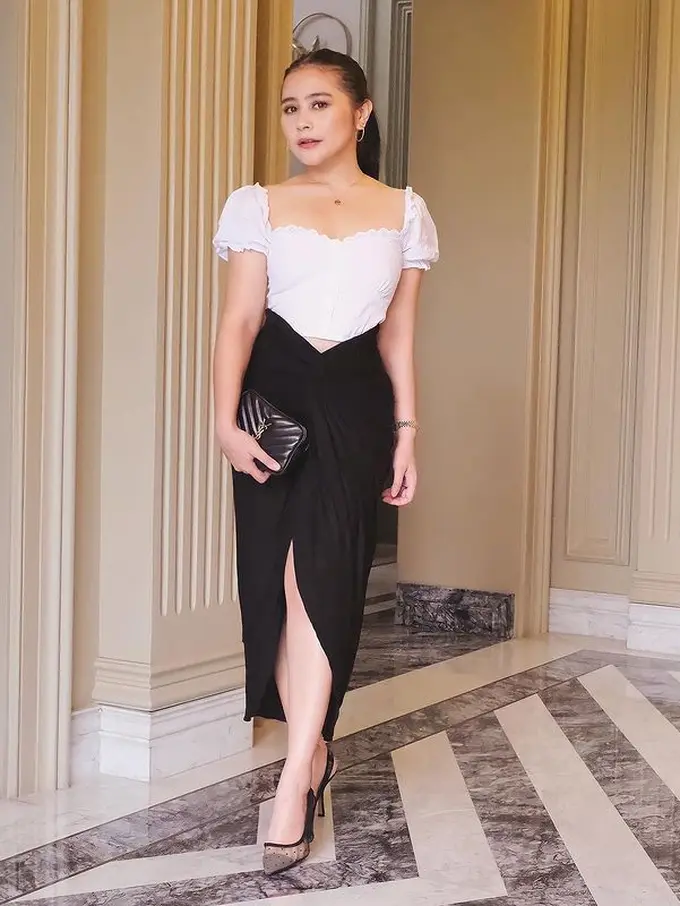 9 Inspirasi Outfit Kondangan Prilly Latuconsina, Mulai dari Tampilan Cewek Mamba hingga Cinderella