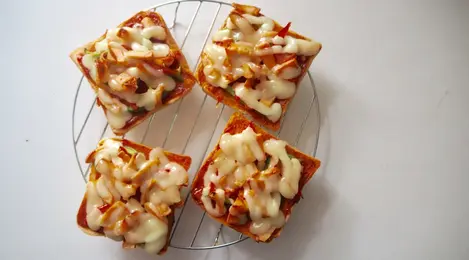 Resep pizza roti tawar teflon