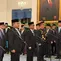 Presiden Prabowo Subianto melantik Jenderal Polisi Listyo Sigit Prabowo sebagai Kepala Staf Kepresidenan (KSP). (Liputan6.com/Lizsa Egeham)