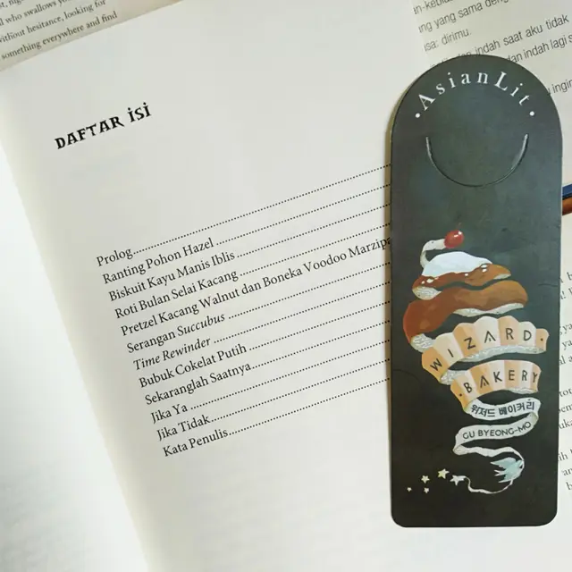Review Buku Novel Wizard Bakery./Copyright Endah