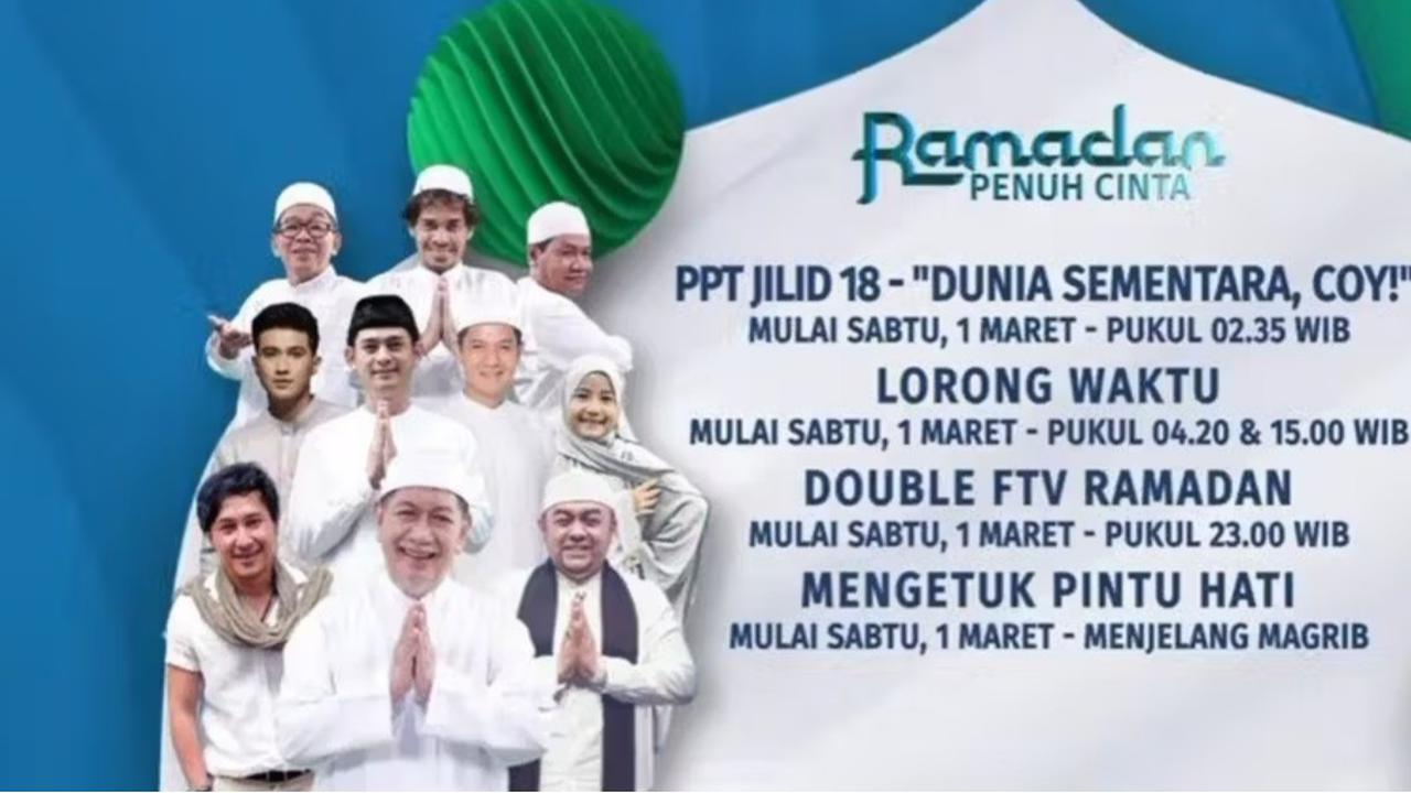 Deretan Program TV Spesial Ramadan 2025, Siap Temani Waktu Jelang Buka dan Sahur