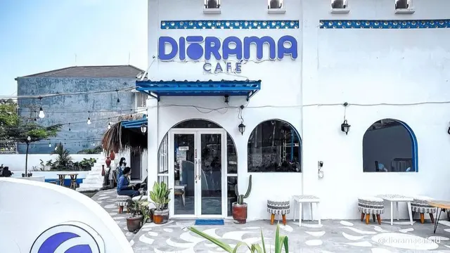 Diorama Cafe Gresik. (Liputan6.com/ ist)