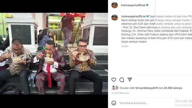 Hotman Paris (Foto: Instagram/@hotmanparisofficial)