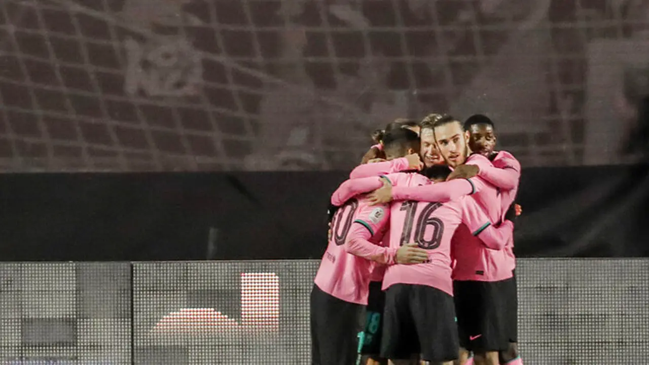 FOTO: Barcelona Susah Payah Kalahkan Rayo Vallecano