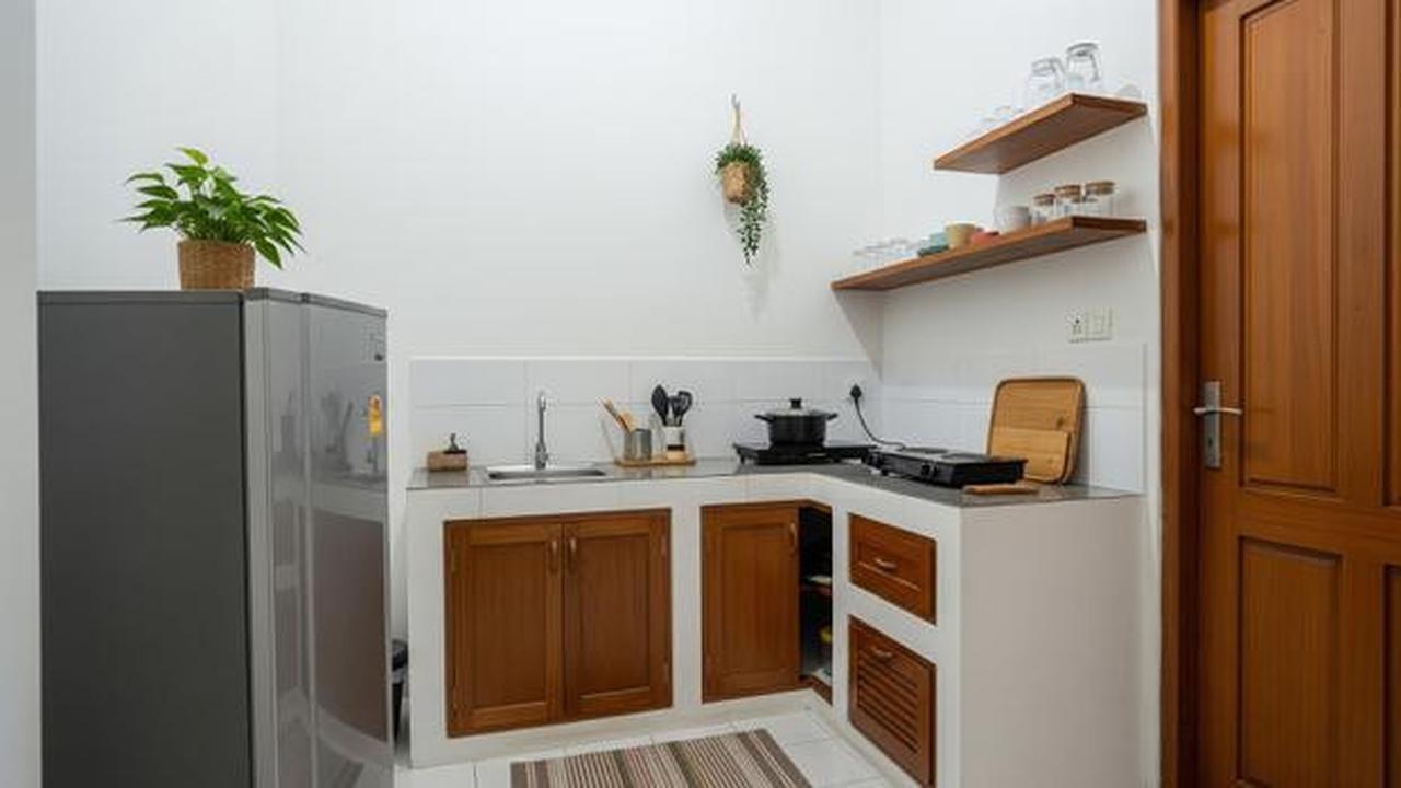 7 Desain Dapur Kecil 2x2 Meter Muat Kulkas dan Kitchen Set, Hemat Ruang Maksimal
