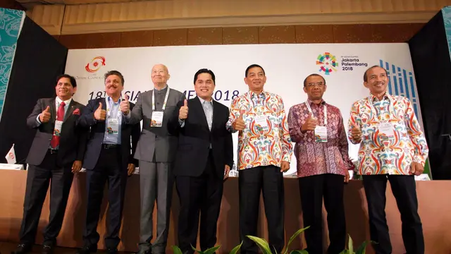 Asian Games 2018, Erick Thohir