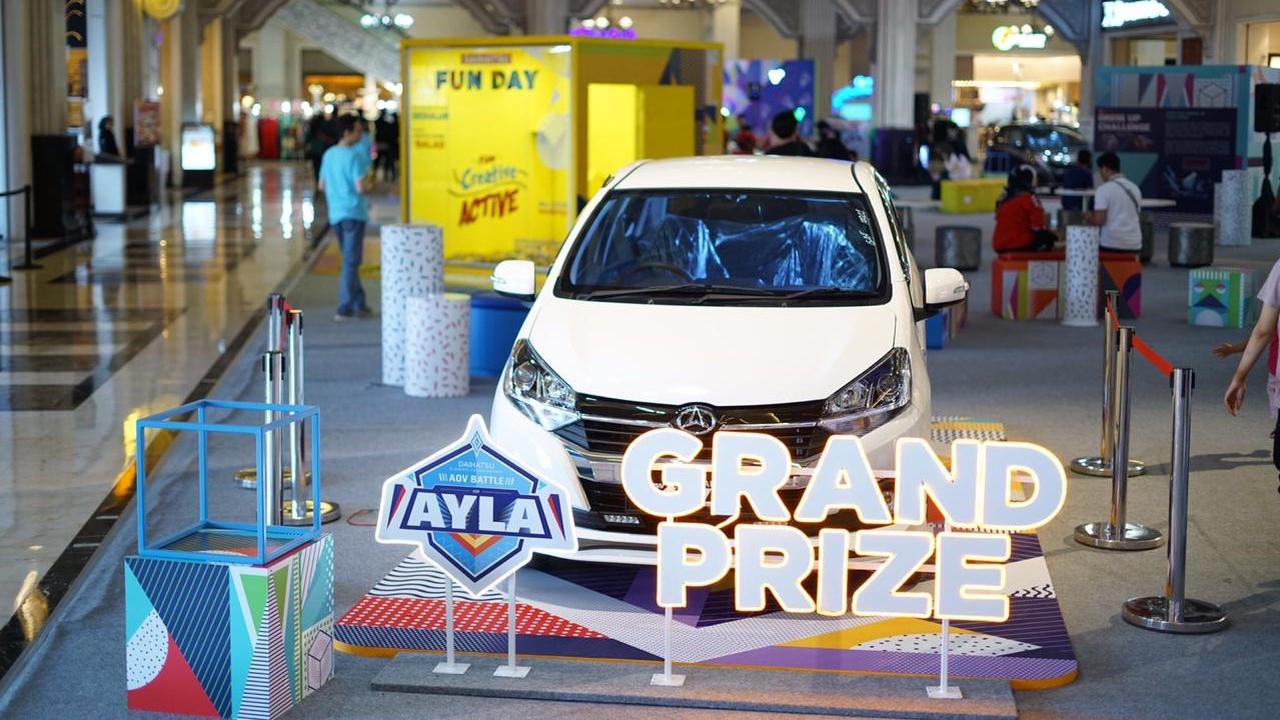 peserta yang memenangkan babak final AoV akan mendapatkan satu unit Daihatsu Ayla dan total hadiah ratusan juta rupiah.