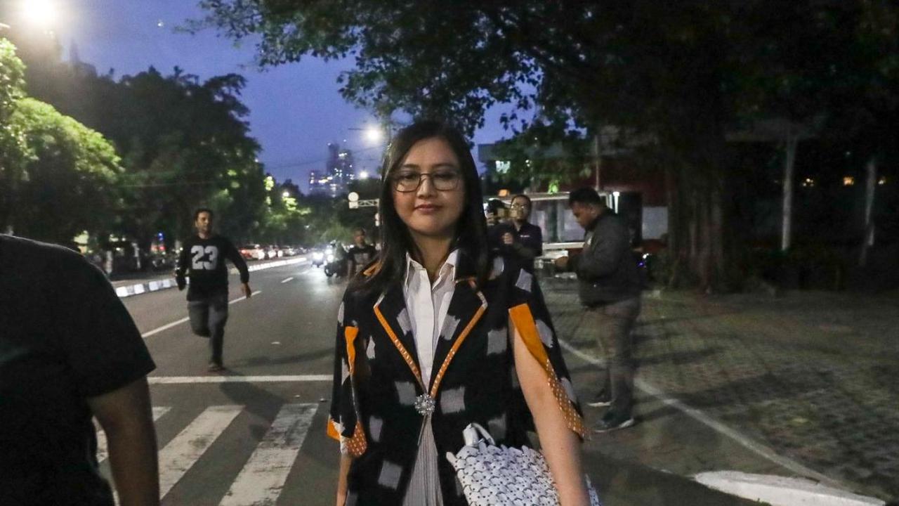 Anggota Komisi IV DPR dari Fraksi PDI Perjuangan, Vita Ervina seusai menjalani pemeriksaan Komisi Pemberantasan Korupsi (KPK), pada Selasa (28/11/2023). Dia diperiksa sebagai saksi dalam kasus dugaan korupsi yang menjerat mantan Menteri Pertanian Syahrul 