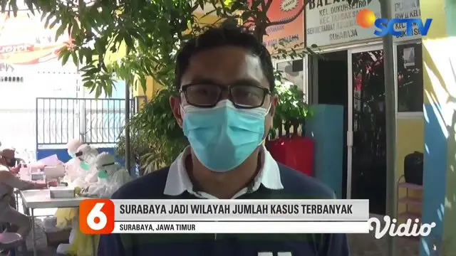 VIDEO: 40 Warga Dinyatakan Reaktif dari Tes Cepat Massal di Surabaya