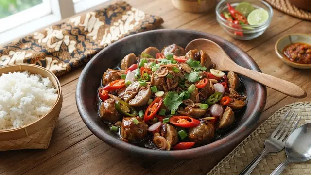 Resep Tumis Bakso Sapi Kecap Pedas