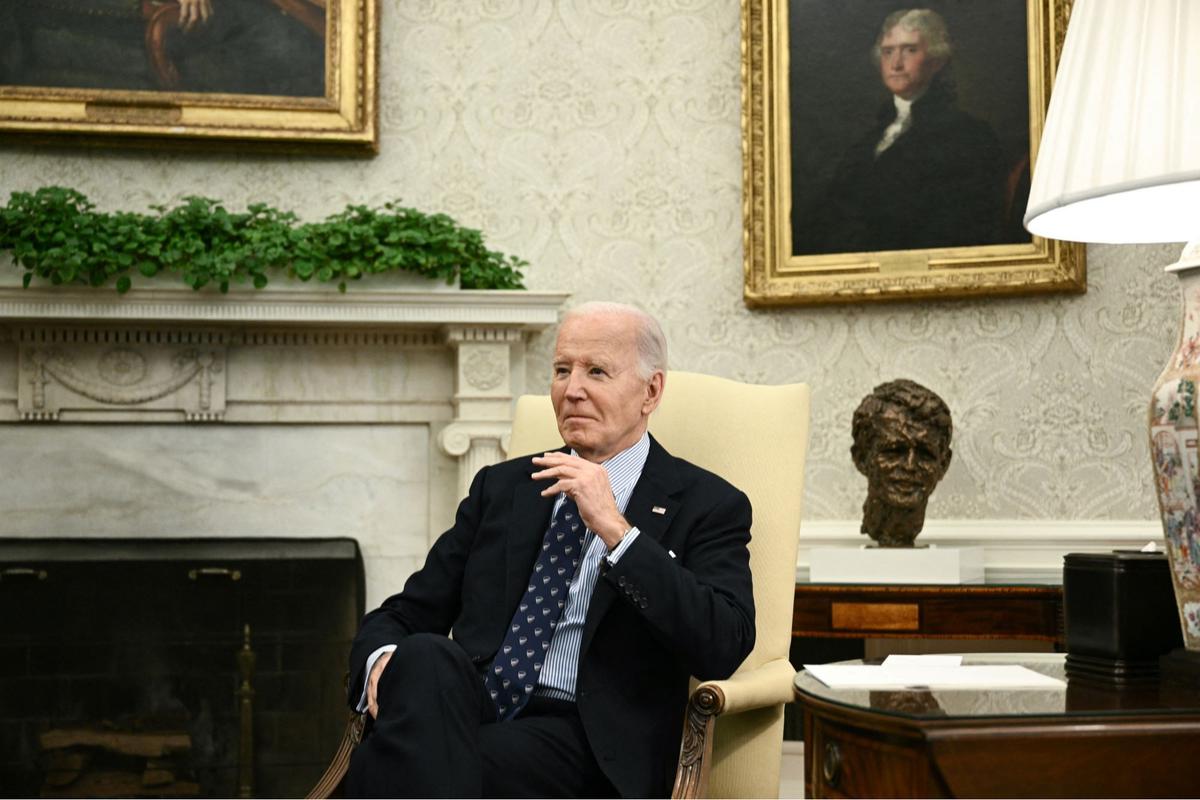 Prabowo bertemu Presiden AS Joe Biden di Washington DC
