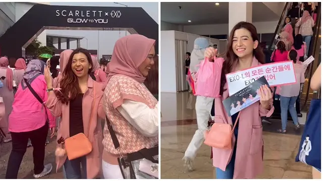 Potret 6 Artis Hadiri Acara Meet and Greet EXO, Antusias Bertemu Sang Idola