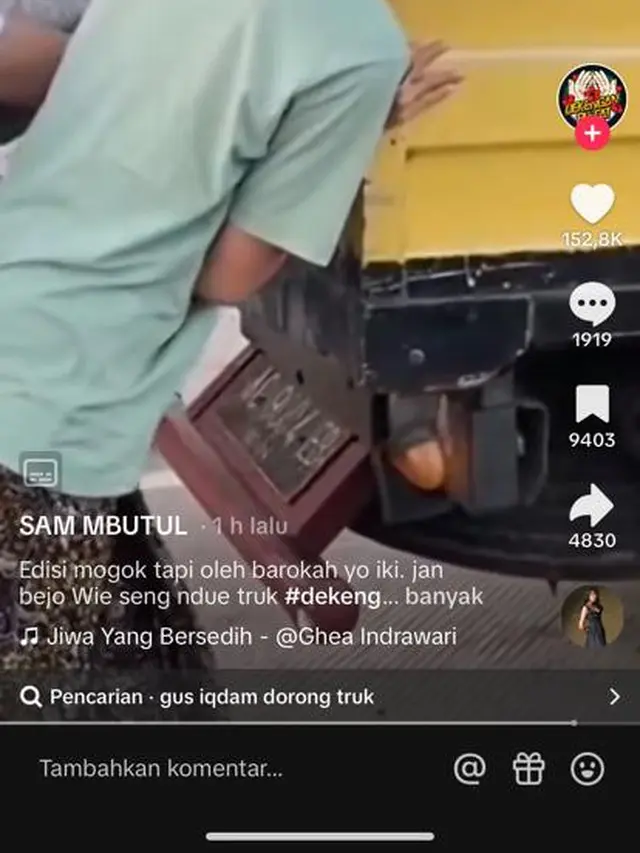 Gus Iqdam dorong truk 3