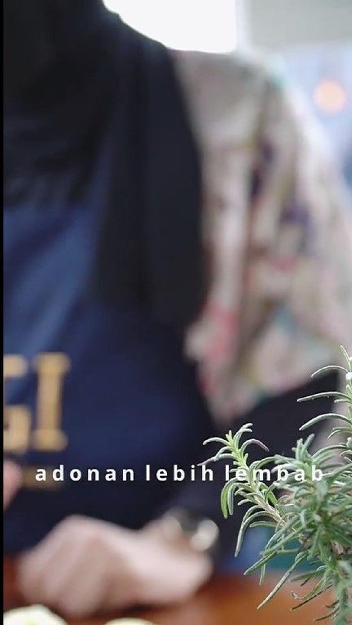 Adonan Tidak Terlalu Kering