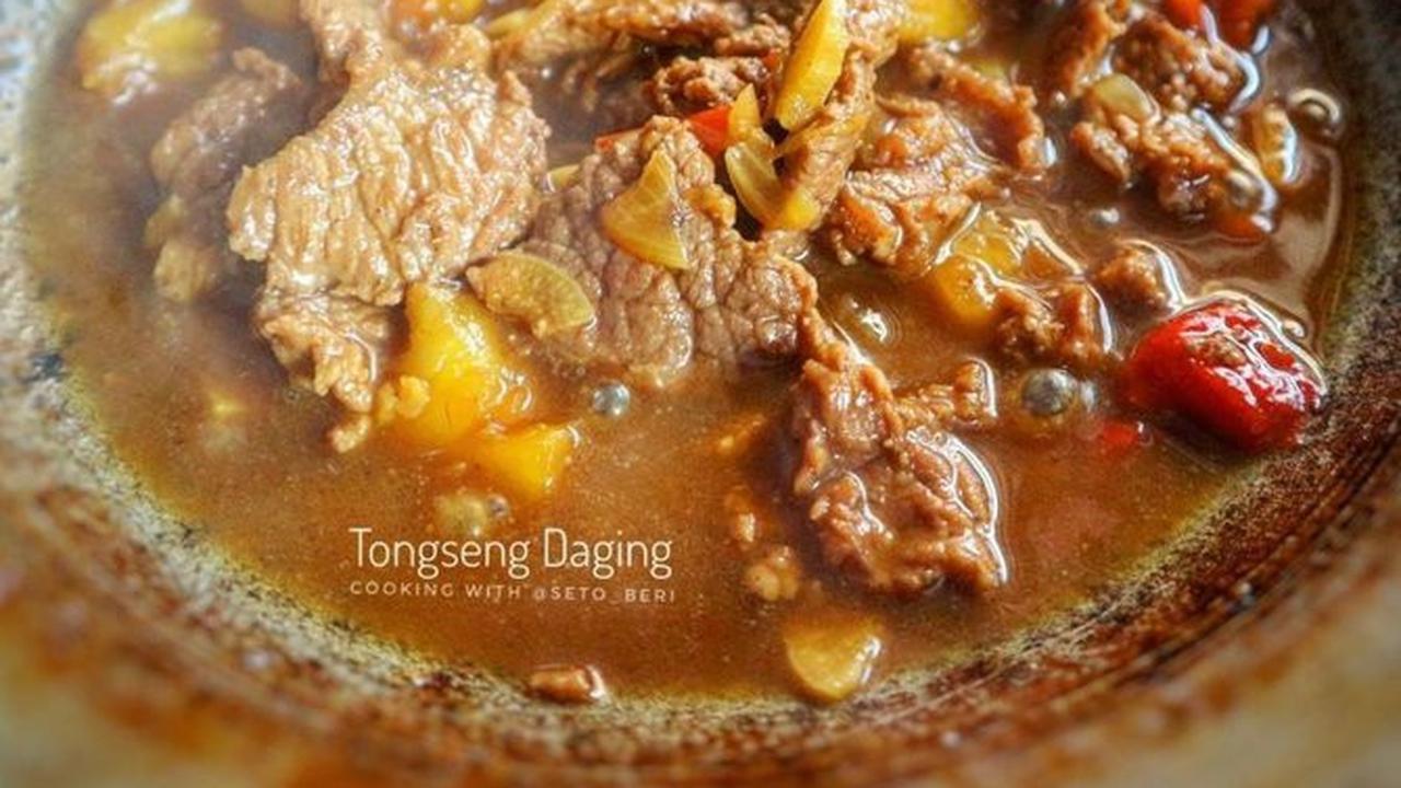 Tongseng Dagi Sapi Nanas