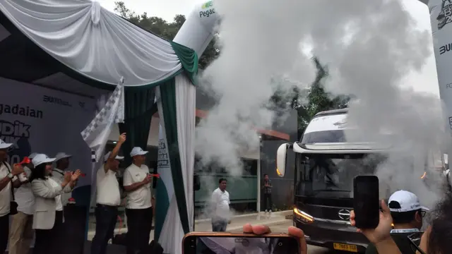Pelepasan rombongan mudik