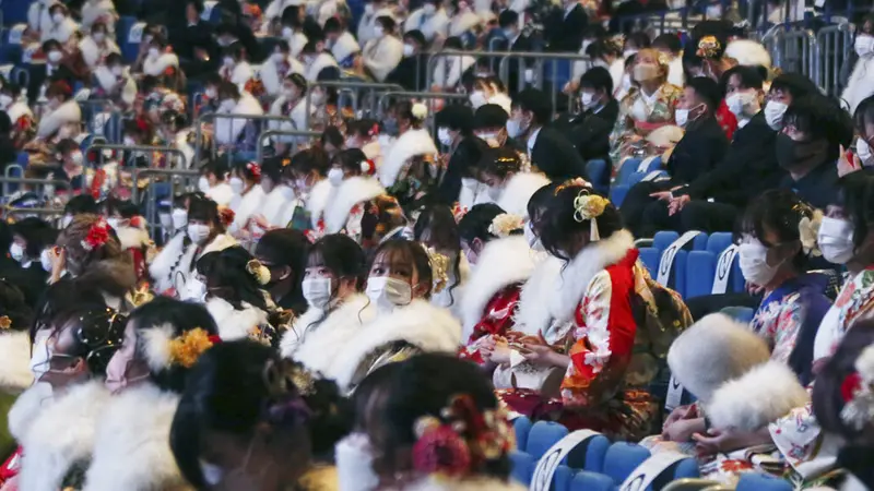 FOTO: Coming of Age Day, Perayaan Remaja Jepang Menjadi Dewasa