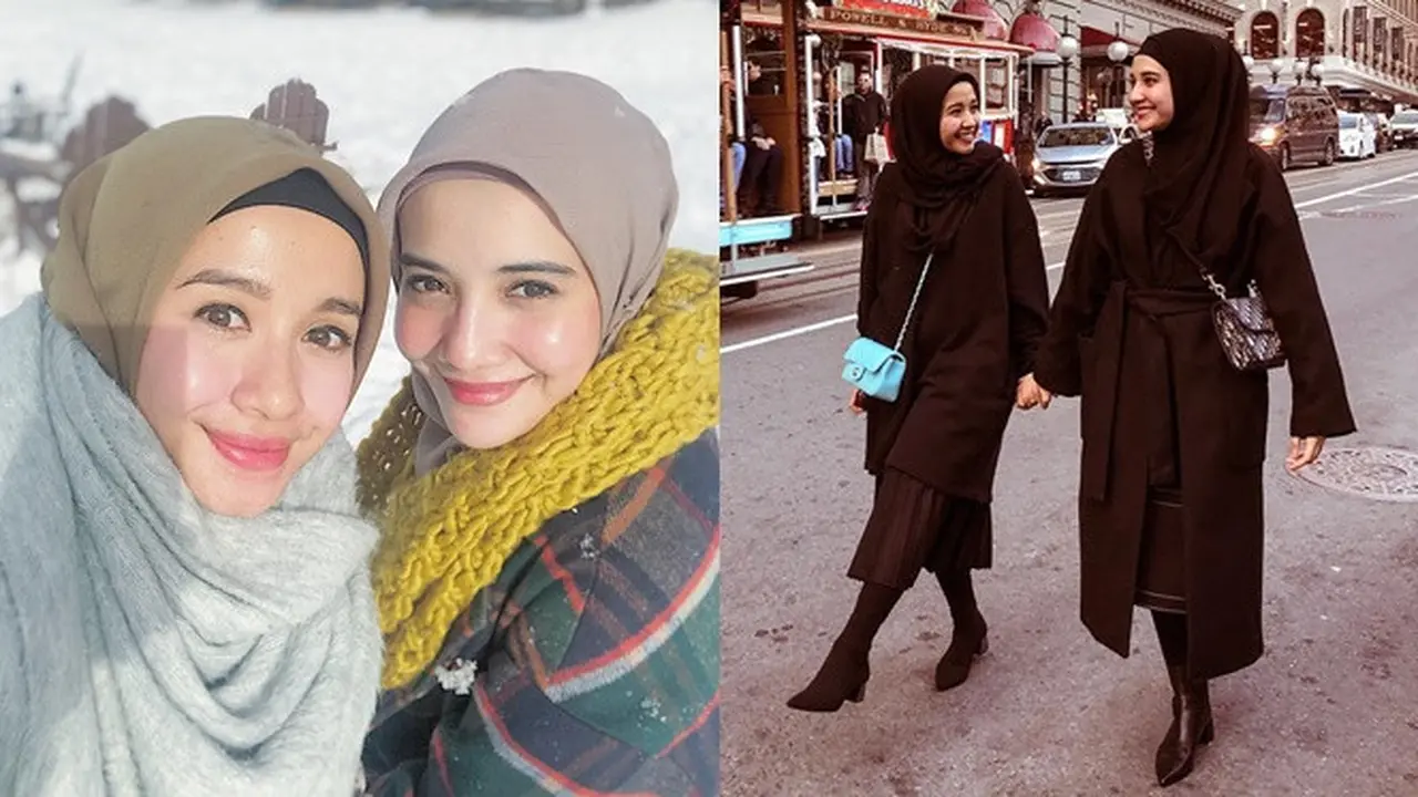 6 Potret Persahabatan Laudya Cynthia Bella dan Zaskia Sungkar, Bak Saudara Kandung