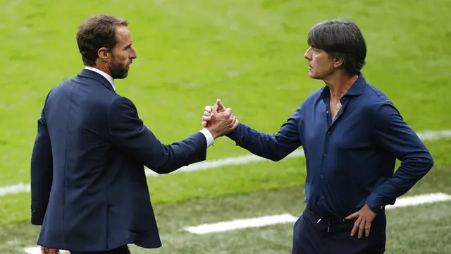 FOTO: Inggris Singkirkan Jerman dari Euro 2020
