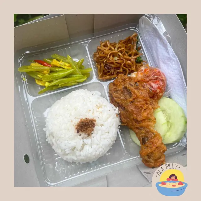 Nasi Box Lauk Ayam