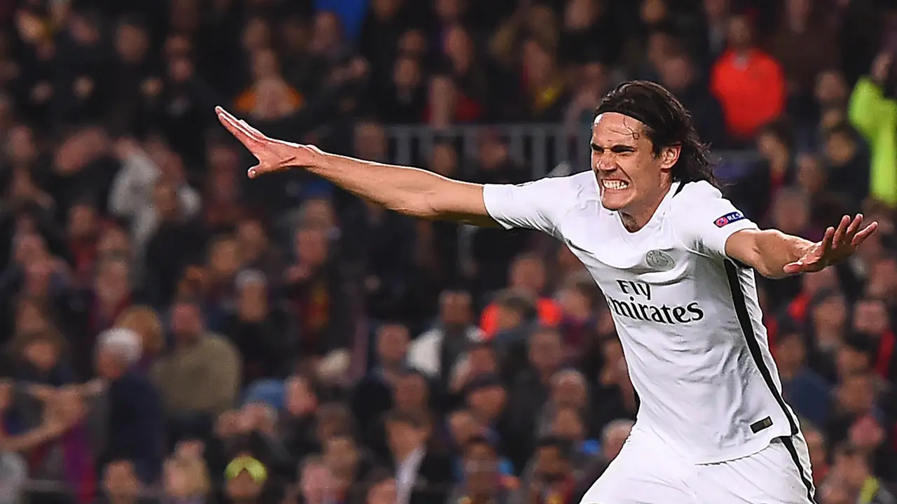 Edinson Cavani merupakan pemain idaman Atletico Madrid. 