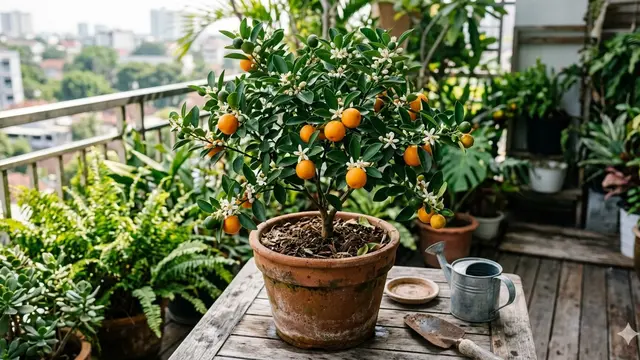 Tanaman Buah Mini yang Cocok di Pot (Foto: Gemini AI)