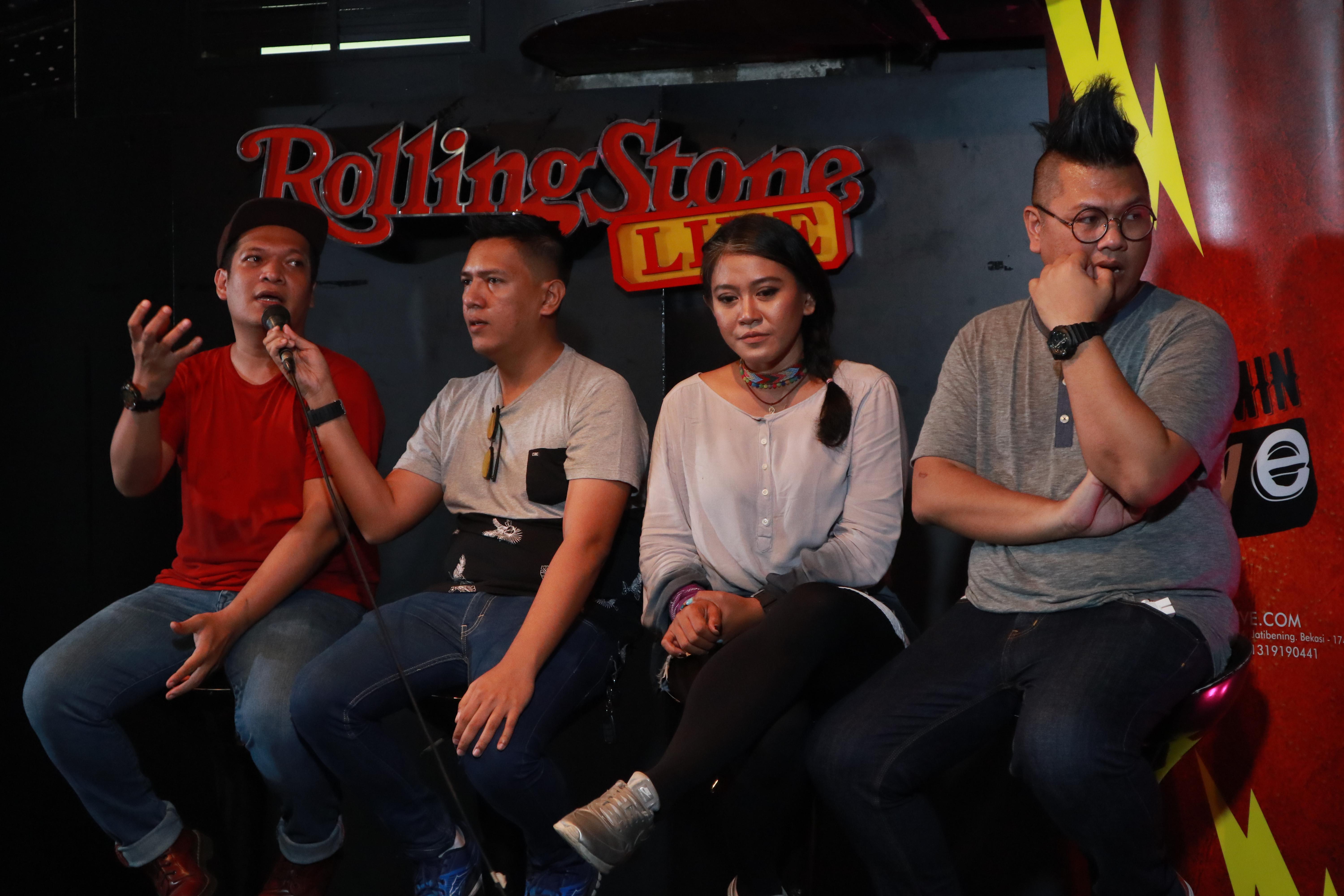 Souljah di konser Digitec Days Out. (Benjamin Live/Bahaya Records)