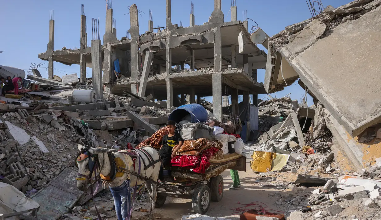 Israel juga akan membuka blokade bantuan kemanusiaan di Gaza. (Bashar TALEB/AFP)