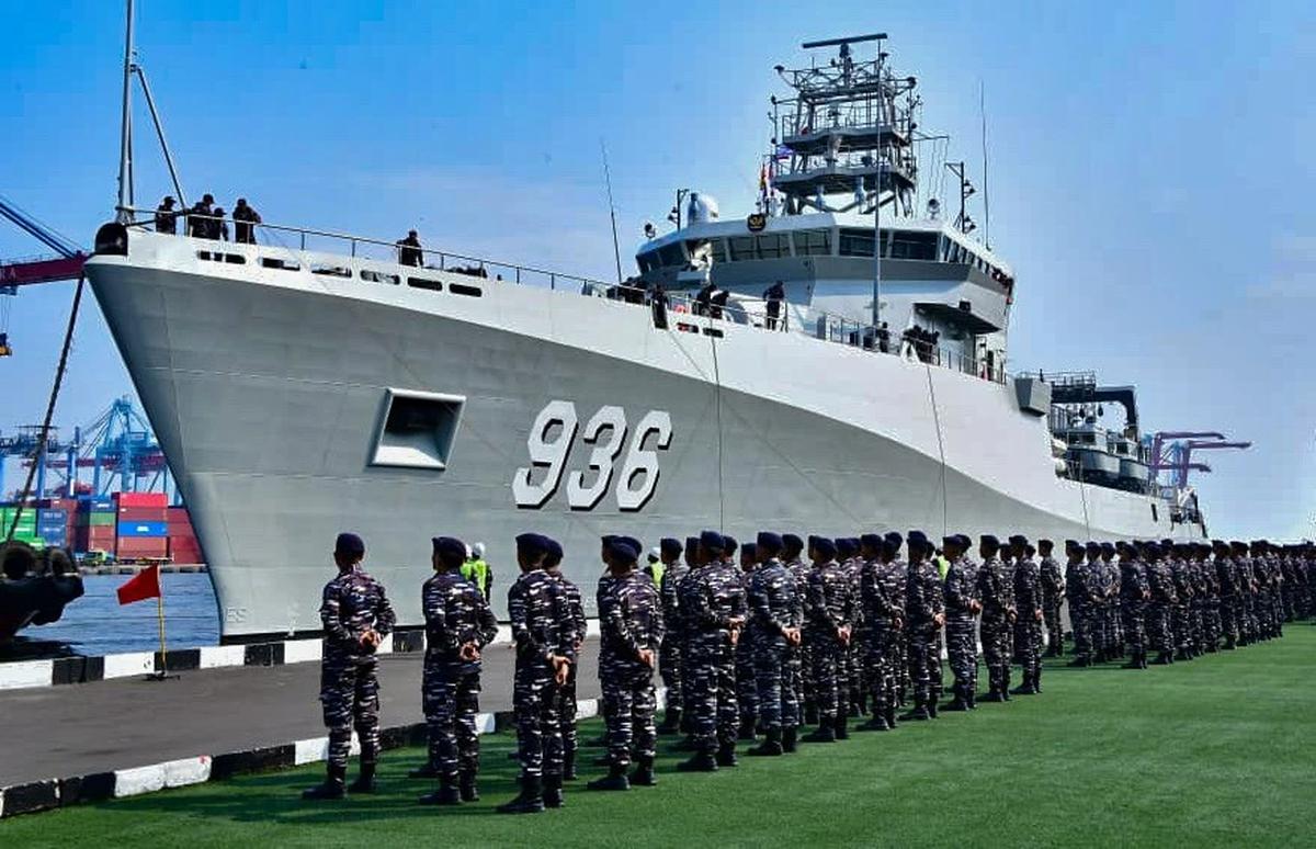 FOTO: KRI Canopus Resmi Perkuat Pemetaan Laut dan Pertahanan Maritim Indonesia