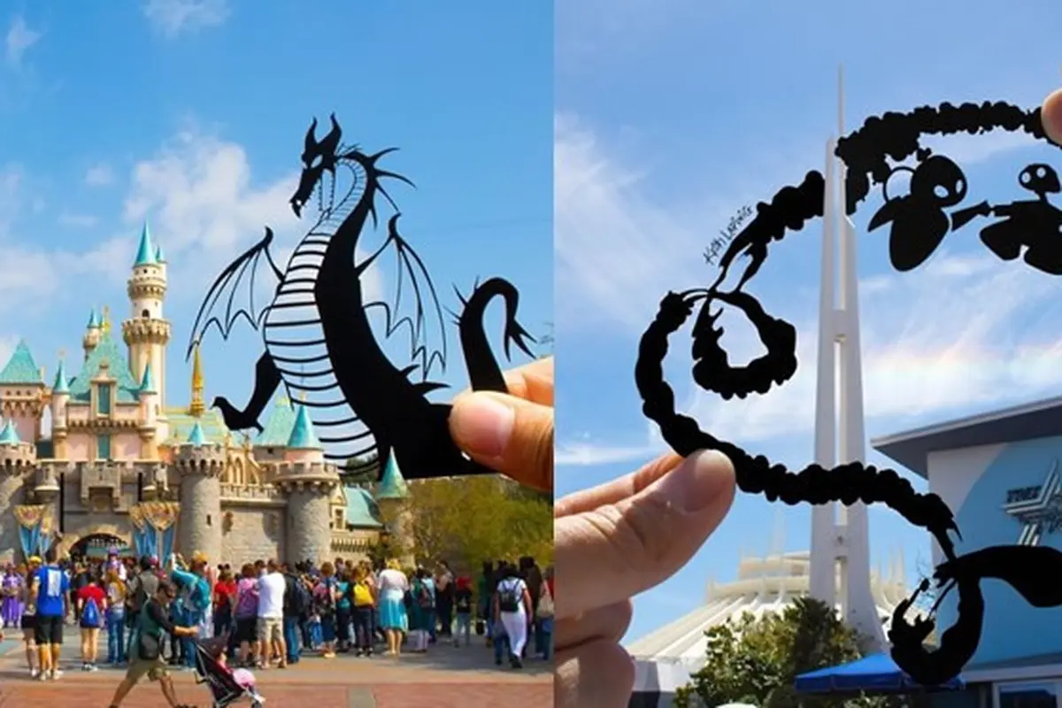 7 Kreasi Paper Art Karakter Disney, Detailnya Mengagumkan