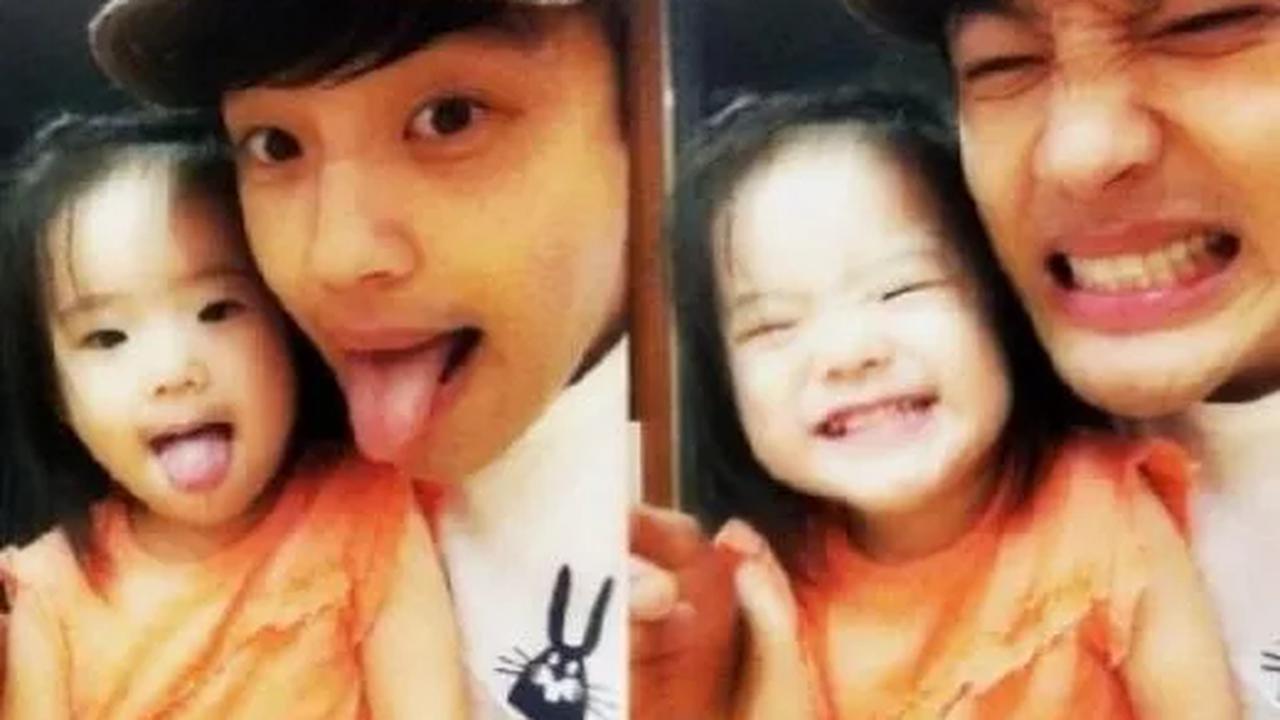 Se7en dan sang keponakan berpose serupa. Â©soompi.com