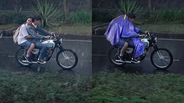 6 Momen Pacaran saat Hujan Ini Nyeleneh, Bikin Elus Dada