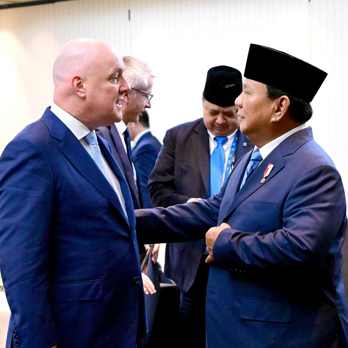 Prabowo bertemu PM Selandia Baru Christhoper Luxon
